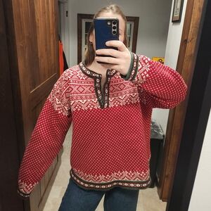 Vintage LLbean womens sweater size xl